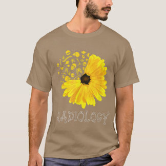 Camiseta Radiologia SunFlower Tech Radiologista X-Ray Radio