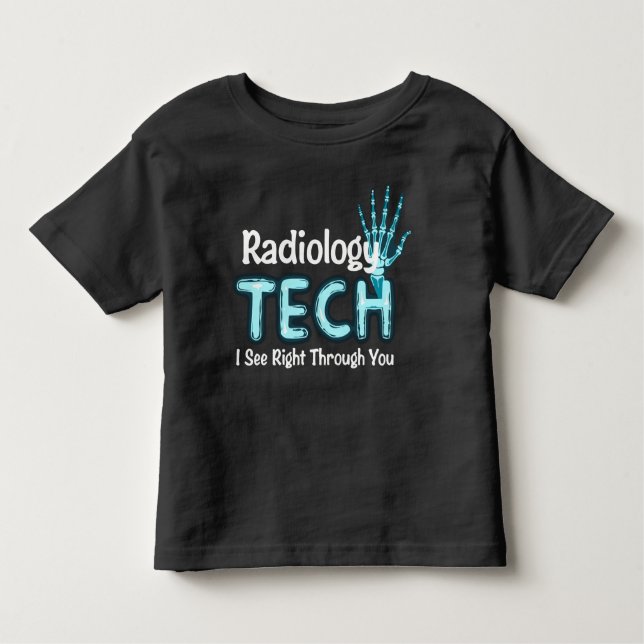 Camiseta Radiologia Tech Humor X Ray (Frente)