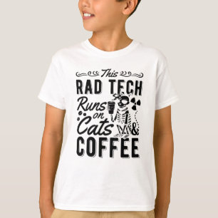 Camiseta Radiologia Xray Essa Tecnologia Rad Executa Gatos 