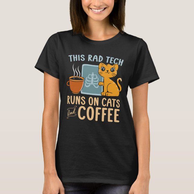 Camiseta Radiologista Funciona Com Tecnologia De Radiologia (Frente)