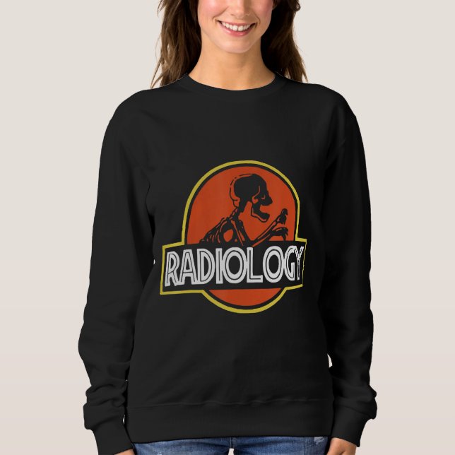 Camiseta Radiologista Skeleton Radiology X Ray Rad Tech (Frente)