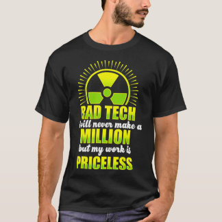 Camiseta Radiologista Tecnológico Rad Tech Diversão de Trat