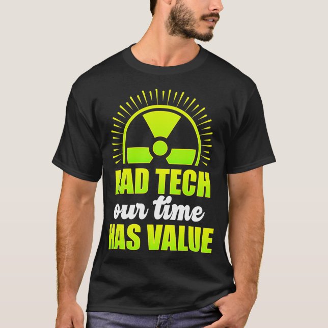 Camiseta Radiologista Tecnológico Rad Tech Learning Radiolo (Frente)