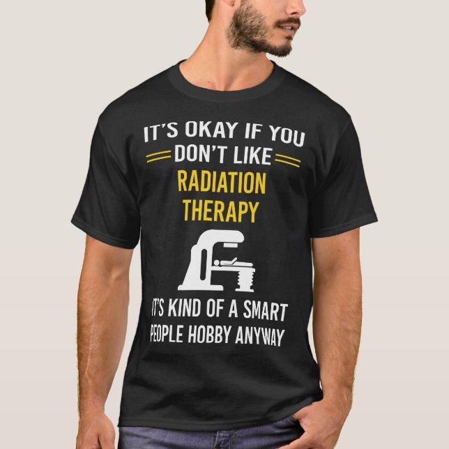Camiseta Radioterapia por Radiação Smart Pessoas (Frente)