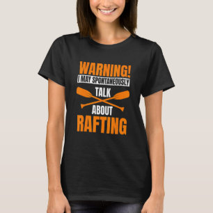 Camiseta Rafael Paddles Whitewater remando Borracha De Água