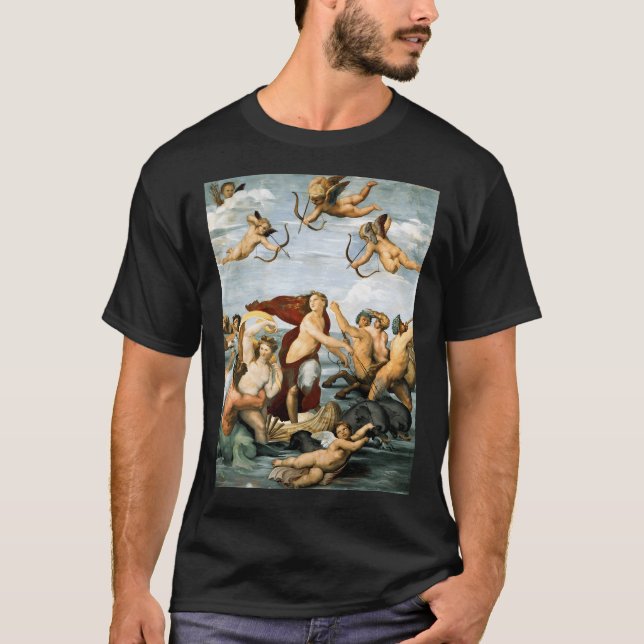 Camiseta Raffaello Sanzio Da Urbino Galatea (Frente)