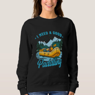 Camiseta Rafter Rafting Whitewater Preciso De Um Bom Paddli