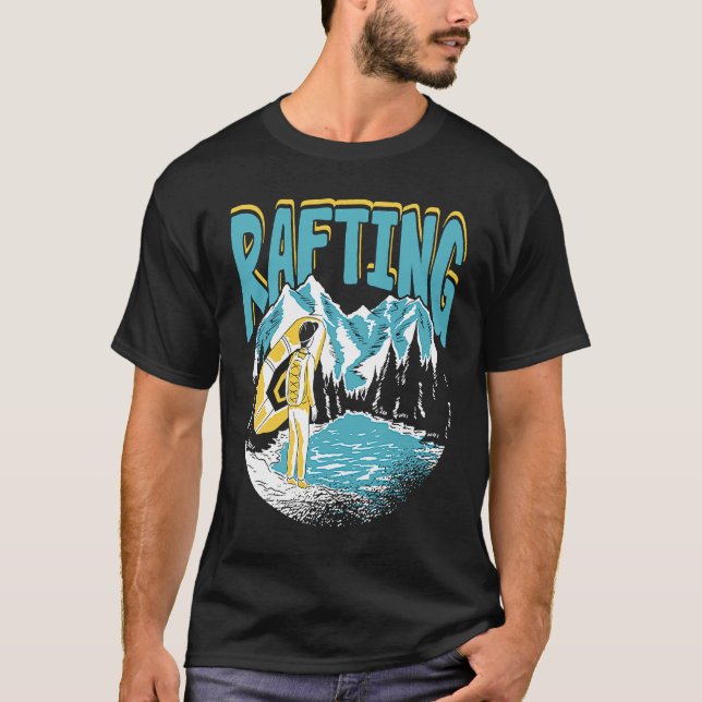 Camiseta Rafting River Rafter (Frente)