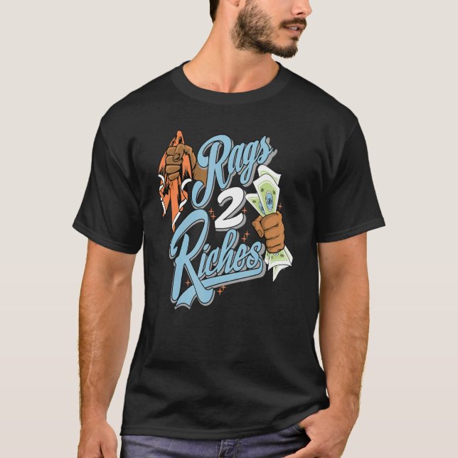 Camiseta Rag 2 Riches Low Blue Stitch 1s Matching (Frente)