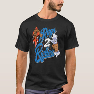 Camiseta Rag 2 Riches V1 Hi Res Blue 700s Correspondente