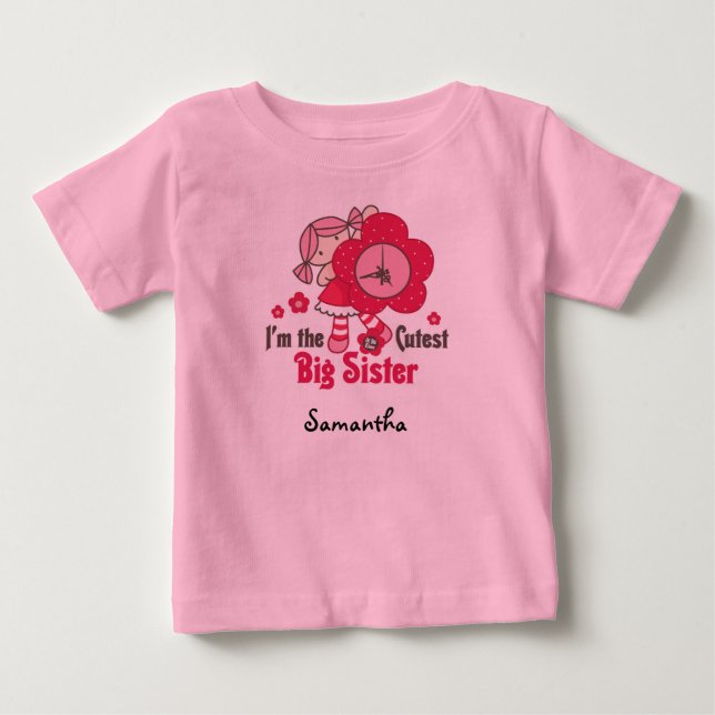 Camiseta Rag Doll Personalizável Mais Irmã (Frente)