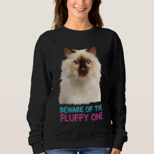 Camiseta Ragdoll Cat Beware do Fluffy One