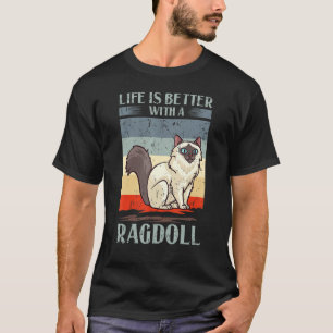 Camiseta Ragdoll Cat Kitten Owner Lover