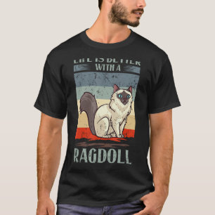 Camiseta Ragdoll Cat Kitten Owner Lover