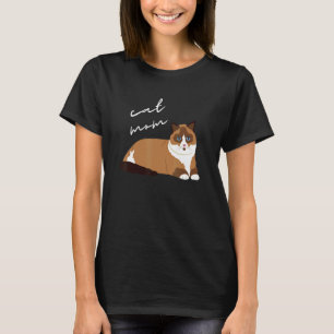 Camiseta Ragdoll Cat Mãe Para Gato