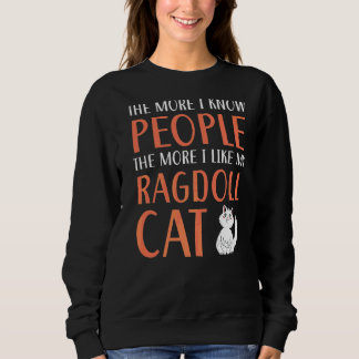 Camiseta Ragdoll Cats Proprietário Gatinho Paw Love Meow Ki