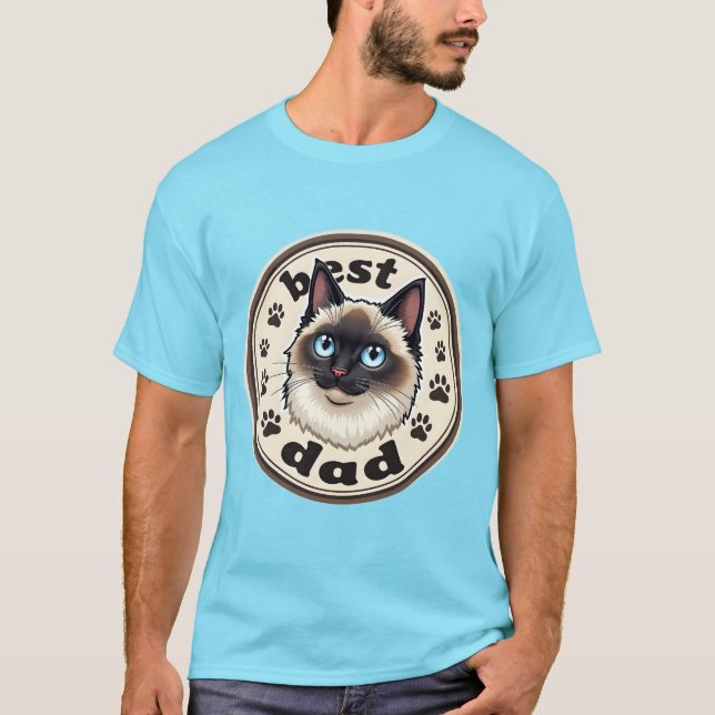 Camiseta Ragdoll Pai (Frente)