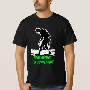 Camiseta Rage Against The Dying Light - Silhueta de Zumbi