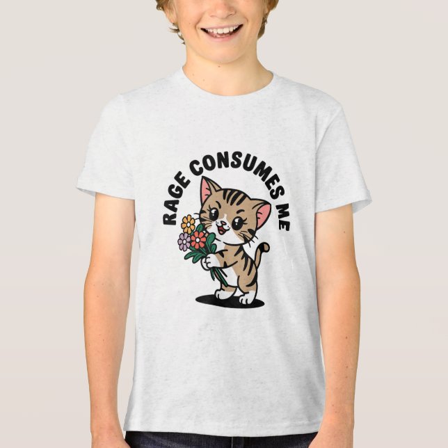 Camiseta Rage consome-me (Frente)