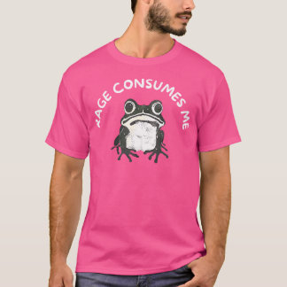 Camiseta Rage me consome um Sapo engraçado