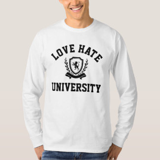 Camiseta Raglan Love/Hate University