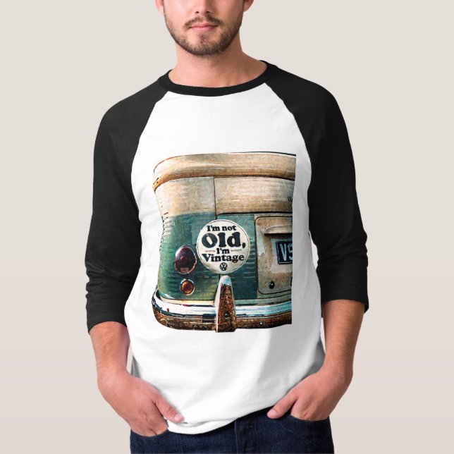 Camiseta Raglan Manga CompridaT- (Frente)