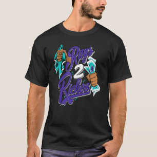 Camiseta Rags 2 Riches Black Grape 1s Combinando