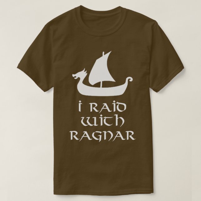 Camiseta Raid Com Ragnar (Frente do Design)