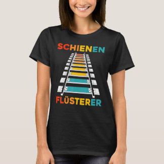 Camiseta Rails Whisper Railway Fan Train Locomotive 1