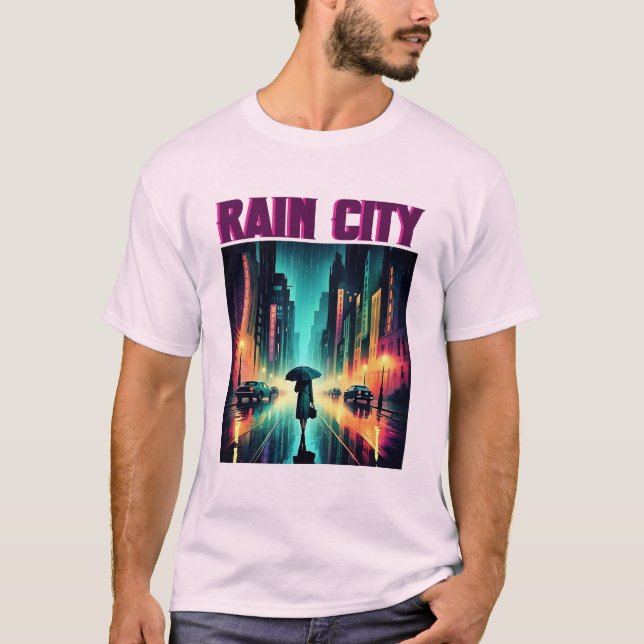 Camiseta Rain City (Frente)