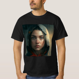 Camiseta Rain hood girl