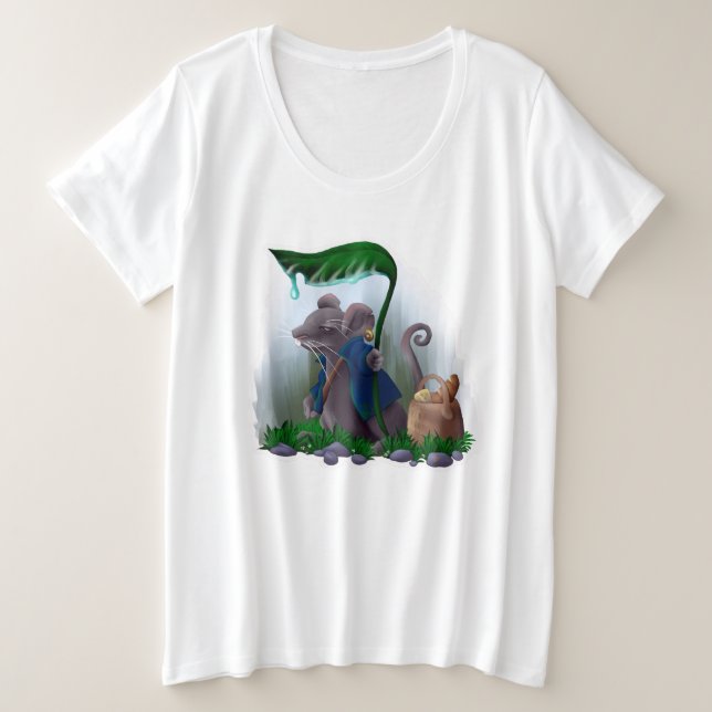 Camiseta Rain Mouse |  (Frente do Design)