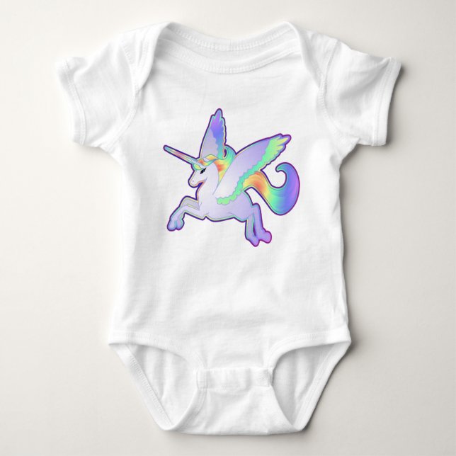 Camiseta Rainbow Alicorn (Frente)