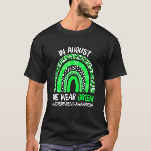 Camiseta Rainbow August Vestimos Gastroparesis Verde Awaren