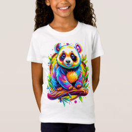 Camiseta Rainbow Bamboo Panda