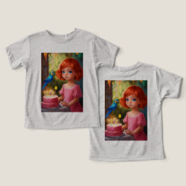 Camiseta Rainbow Birthday Joy