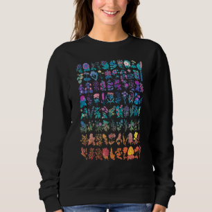 Camiseta Rainbow Bright Vintage Flores Selvagens Algodão Co