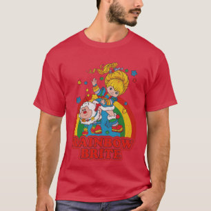 Camiseta Rainbow Brite Design Colorido Vintage