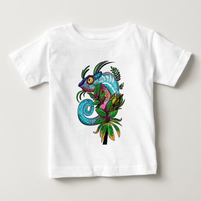 Camiseta Rainbow Chameleon (Frente)