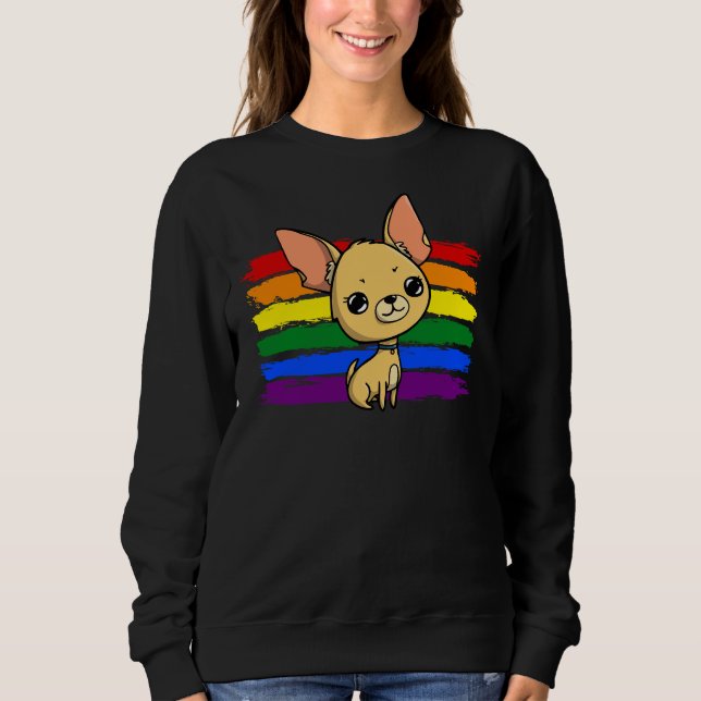 Camiseta Rainbow Chihuahua (Frente)