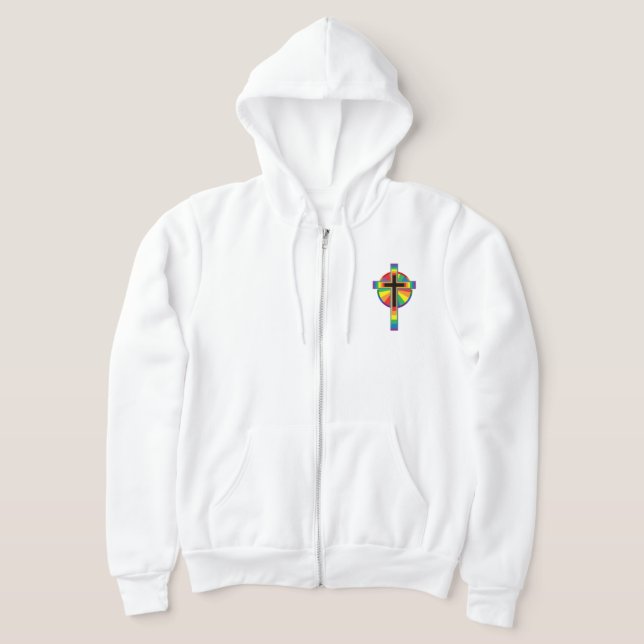 Camiseta Rainbow Cross Hoodie (Postura )
