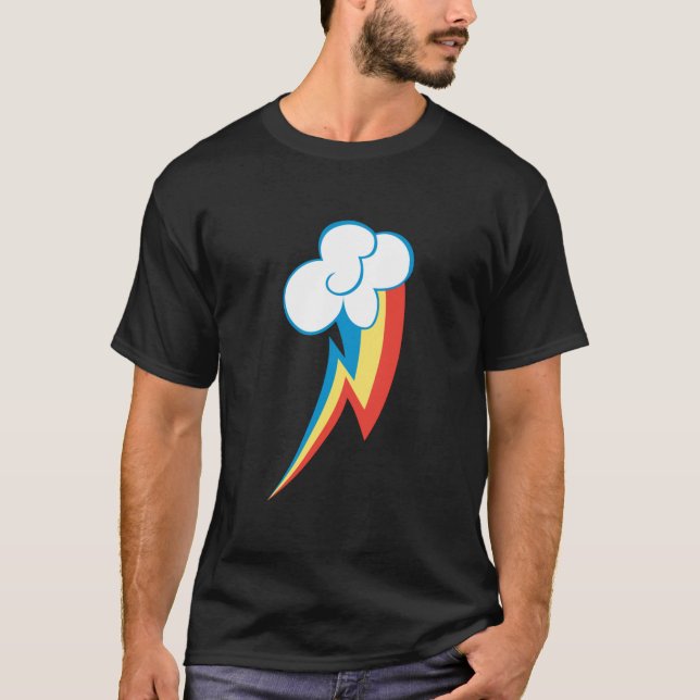 Camiseta Rainbow Dash Cutie Mark (Frente)