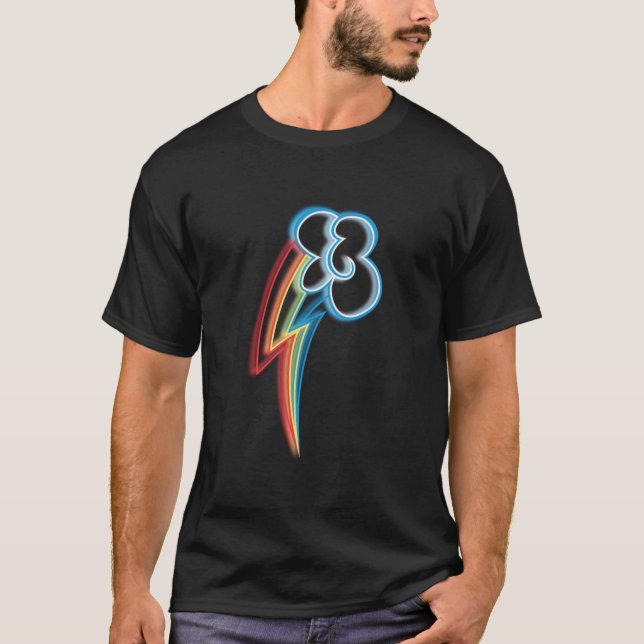 Camiseta Rainbow Dash Cutie Mark (Frente)