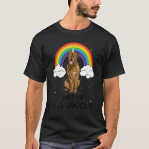 Camiseta Rainbow Dogues De Bordeaux Confia em mim. Sou um U