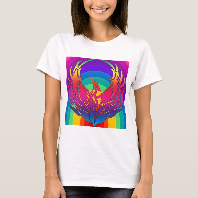 Camiseta Rainbow Dragon (Frente)