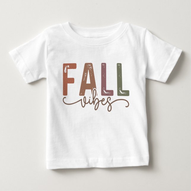 Camiseta Rainbow Fall Vibes (Frente)