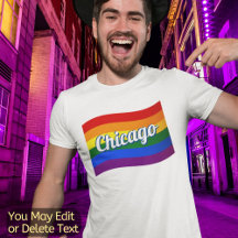 Rainbow Flag Chicago Orgulho gay LGBT LGBT