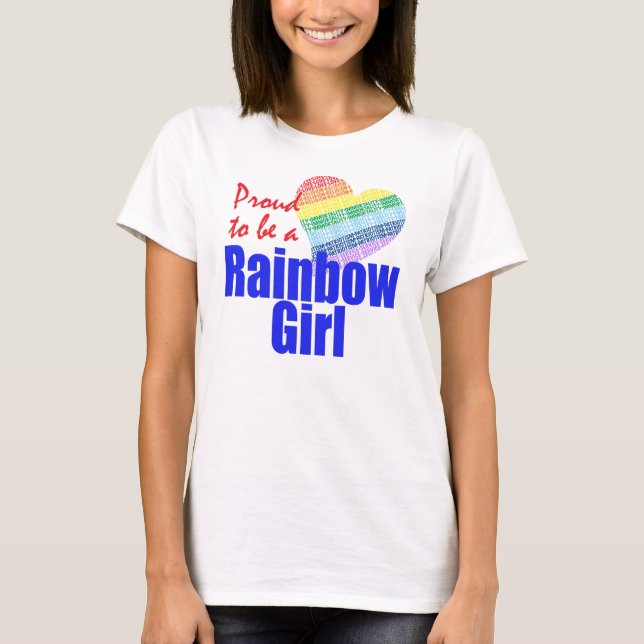 Camiseta Rainbow Girls (Frente)