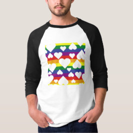 Camiseta Rainbow Graphic Raglan Tee