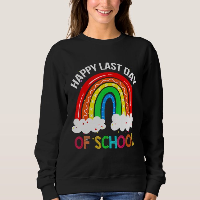 Camiseta Rainbow Happy No Último Dia De Professores (Frente)